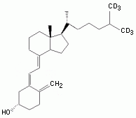 乙醇中维生素D3-D6溶液，10μg/mL Vitamin D3-d6 Solution in Ethanol, 10μg/mL