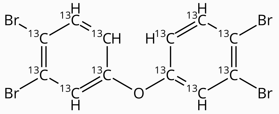 壬烷中3,3',4,4'-四溴联苯醚-13C12溶液，1μg/mL 3,3',4,4'-Tetrabromodiphenylether-13C12 Solution in Nonane, 1μg/mL