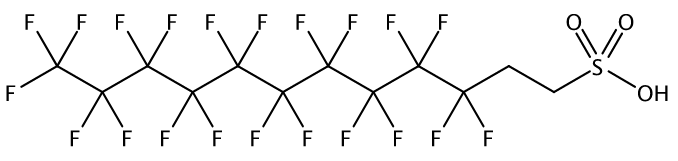 乙腈中1H,1H,2H,2H-全氟十二烷磺酸溶液，100μg/mL 1H,1H,2H,2H-Perfluorododecanesulphonic acid Solution in Acetonitrile, 100μg/mL