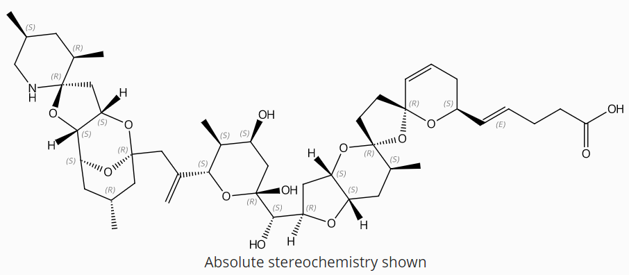 甲醇中原多甲藻酸5溶液，1.18μg/mL Azaspiracid-5 Solution in Methanol, 1.18μg/mL