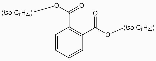 正己烷中邻苯二甲酸双异十一烷基酯 (支链异构体混合物)溶液，1000μg/mL Diisoundecyl phthalate  (Mixture of branched isomers) Solution in Hexane, 1000μg/mL