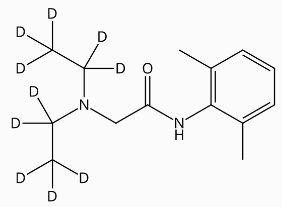 甲醇中利多卡因-D10溶液，100μg/mL Lidocaine-d10 Solution in Methanol, 100μg/mL