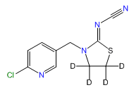 甲醇中噻虫啉-D4溶液，100μg/mL Thiacloprid-d4 Solution in Methanol, 100μg/mL