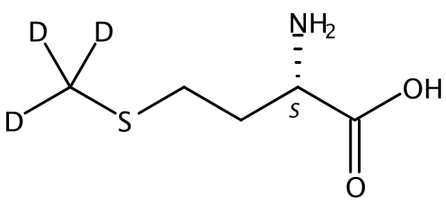 水中L-蛋氨酸-D3溶液，1000μg/mL L-Methionine-d3 Solution in Water, 1000μg/mL