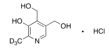 甲醇中维生素B6-D3盐酸盐溶液，100μg/mL Vitamin B6-d3 hydrochloride Solution in Methanol, 100μg/mL