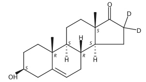 甲醇中脱氢表雄酮-D2溶液，100μg/mL Dehydroepiandrosterone-d2 Solution in Methanol, 100μg/mL