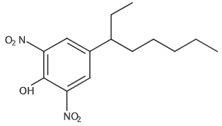 乙腈中2,6-二硝基-4-(1-乙基己基)苯酚溶液，100μg/mL 2,6-Dinitro-4-(1-ethylhexyl)phenol Solution in Acetonitrile, 100μg/mL