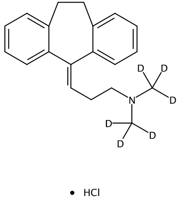 甲醇中阿米替林-D6盐酸盐溶液，100μg/mL Amitriptyline-d6 hydrochloride Solution in Methanol, 100μg/mL