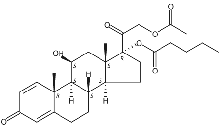 乙腈中泼尼松龙醋酸戊酸酯溶液，1000μg/mL Prednisolone valerate acetate Solution in Acetonitrile, 1000μg/mL