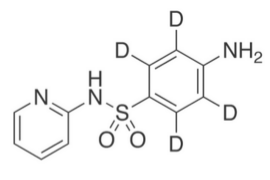 甲醇中磺胺吡啶-D4溶液，100μg/mL Sulfapyridine-d4 Solution in Methanol, 100μg/mL