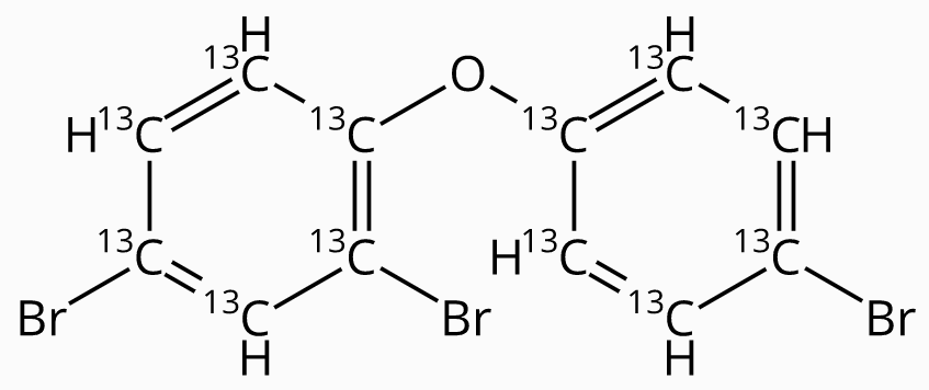 壬烷中2,4,4'-三溴联苯醚-13C12溶液，5μg/mL 2,4,4'-Tribromodiphenylether-13C12 Solution in Nonane, 5μg/mL