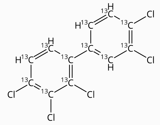 壬烷中2,3,3',4,4'-五氯联苯-13C12溶液，5μg/mL 2,3,3',4,4'-Pentachlorobiphenyl-13C12 Solution in Nonane, 5μg/mL
