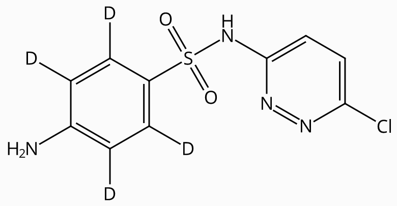甲醇中磺胺氯哒嗪-D4溶液，100μg/mL Sulfachloropyridazine-d4 Solution in Methanol, 100μg/mL