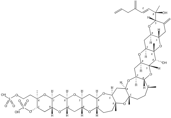甲醇中虾夷扇贝毒素(YTX)溶液，5μg/mL Yessotoxin Solution in Methanol, 5μg/mL