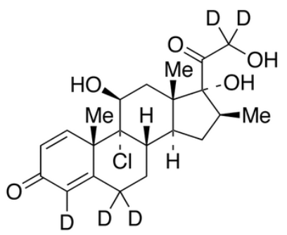 甲醇中倍氯米松-D5溶液，100μg/mL Beclomethasone-d5 Solution in Methanol, 100μg/mL