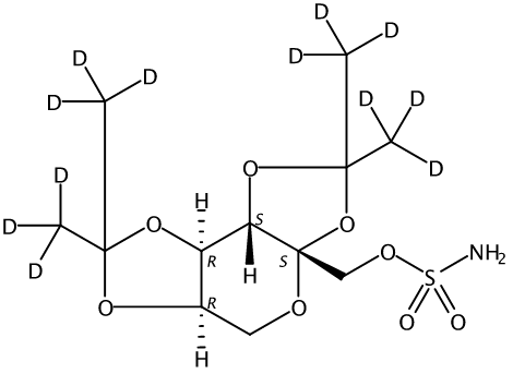 甲醇中托吡酯-D12溶液，1000μg/mL Topiramate-d12 Solution in Methanol, 1000μg/mL