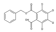 乙腈中邻苯二甲酸单苄酯-D4溶液，100μg/mL Monobenzyl Phthalate-d4 Solution in Acetonitrile, 100μg/mL