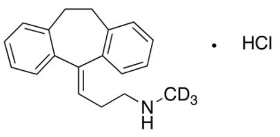 甲醇中去甲替林-D3盐酸盐溶液，1000μg/mL Nortriptyline-d3 hydrochloride Solution in Methanol, 1000μg/mL