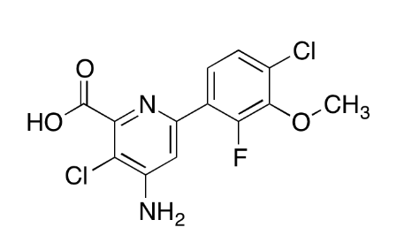 乙腈中氟氯吡啶酸溶液，100μg/mL Halauxifen methyl acid Solution in Acetonitrile, 100μg/mL