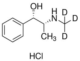 甲醇中盐酸麻黄碱-D3溶液，100μg/mL 1S,2R(+)-Ephedrine-d3 hydrochloride Solution in Methanol, 100μg/mL