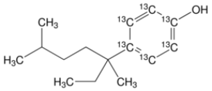 甲醇中3,6,3-壬基酚-13C6溶液，1000μg/mL 3,6,3-Nonylphenol-13C6 Solution in Methanol, 1000μg/mL