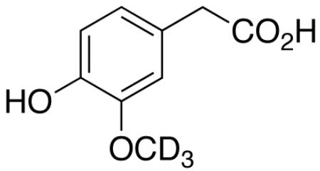 甲醇中高香草酸-D3溶液，1000μg/mL Homovanillic acid-d3 Solution in Methanol, 1000μg/mL