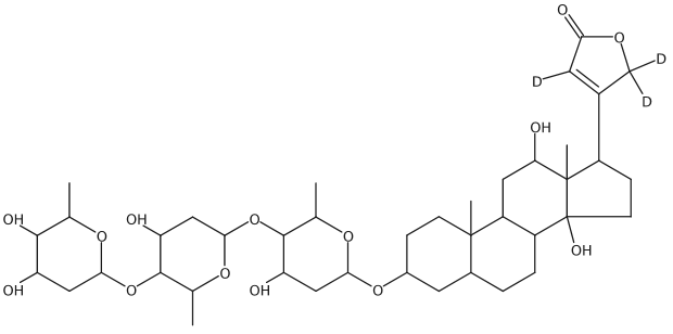 甲醇中地高辛-D3溶液，100μg/mL Digoxin-d3 Solution in Methanol, 100μg/mL
