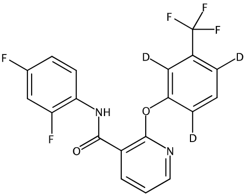 乙腈中吡氟酰草胺-D3溶液，100μg/mL Diufenican-d3 (3-triuoromethylphenoxy-2,4,6-d3) Solution in Acetonitrile, 100μg/mL
