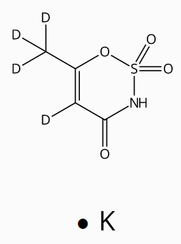 水中安赛蜜-D4溶液，100μg/mL Acesulfame-d4 potassium Solution in Water, 100μg/mL