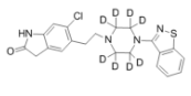 甲醇中齐拉西酮-D8溶液，100μg/mL Ziprasidone-d8 Solution in Methanol, 100μg/mL