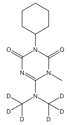甲醇中环嗪酮-D6溶液，100μg/mL Hexazinone-d6 Solution in Methanol, 100μg/mL