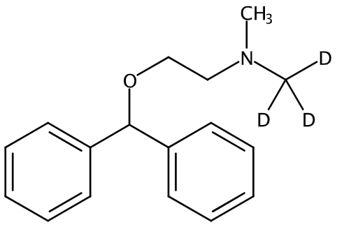 甲醇中苯海拉明-D3溶液，10μg/mL Diphenhydramine-d3 Solution in Methanol, 10μg/mL