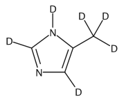 甲醇中4-甲基咪唑-D6溶液，100μg/mL 4-MethyliMidazole-d6 Solution in Methanol, 100μg/mL