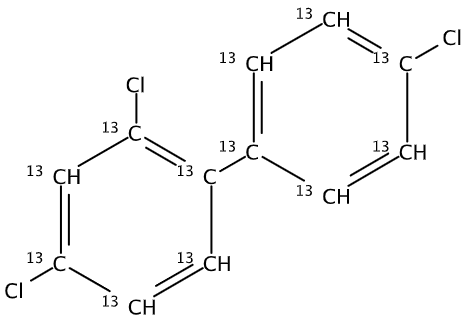 壬烷中2,4,4'-三氯联苯-13C12溶液，10μg/mL 2,4,4'-Trichlorobipheny-13C12 Solution in Nonane, 10μg/mL
