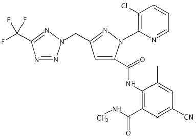 甲醇中四唑虫酰胺溶液，1000μg/mL Tetraniliprole Solution in Methanol, 1000μg/mL