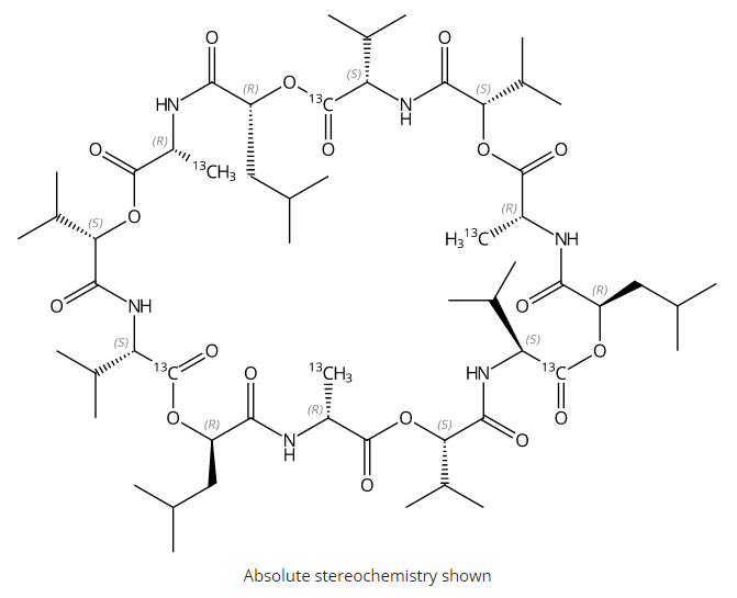 乙腈中蜡样芽孢杆菌致吐毒素-13C6溶液，1μg/mL Cereulide-13C6 Solution in Acetonitrile, 1μg/mL