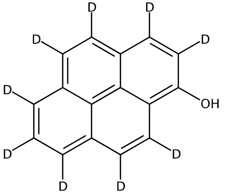 甲醇中1-羟基芘-D9溶液，100μg/mL 1-Hydroxypyrene-d9 Solution in Methanol, 100μg/mL