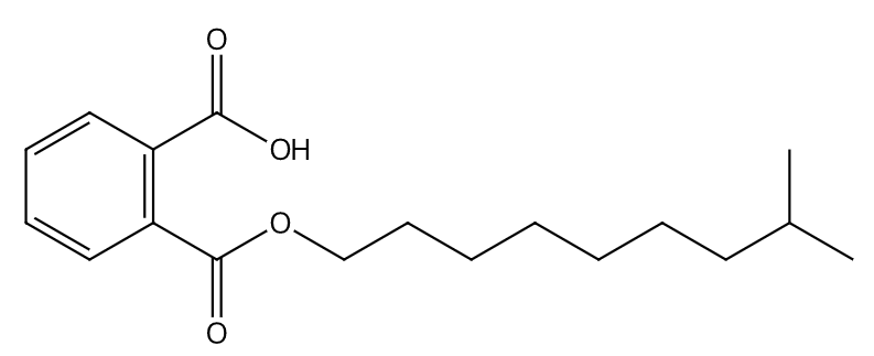 乙腈中邻苯二甲酸单异癸酯溶液，100μg/mL Monoisodecyl phthalate Solution in Acetonitrile, 100μg/mL