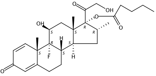 乙腈中地塞米松戊酸酯溶液，100μg/mL Dexamethasone valerate Solution in Acetonitrile, 100μg/mL