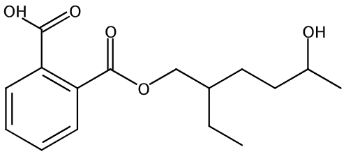 乙腈中单(2-乙基-5-羟基己基)邻苯二甲酸酯溶液，100μg/mL mono-(2-Ethyl-5-hydroxyhexyl) phthalate Solution in Acetonitrile, 100μg/mL