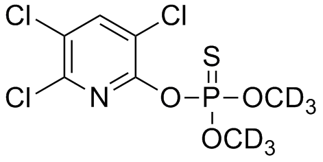 甲基毒死蜱-D6 Chlorpyrifos-methyl-d6