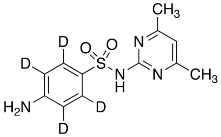 磺胺二甲基嘧啶-D4 Sulfamethazine-D4