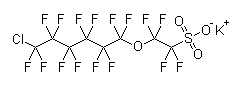 甲醇中9-氯-3-氧杂全氟壬烷磺酸钾盐溶液，10μg/mL 9-Chloro-3-oxa-perfluorononanesulfonic acid potassium salt Solution in Methanol, 10μg/mL