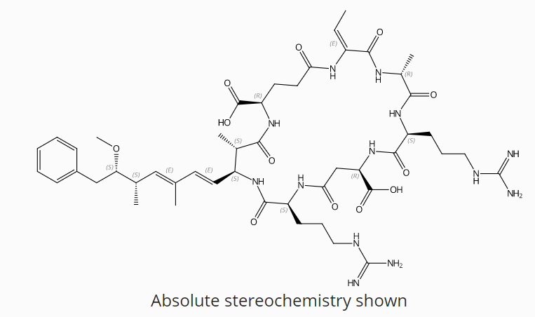 甲醇中[D-Asp3，E-Dhb7]-微囊藻毒素 RR 溶液溶液，10μg/mL [D-Asp3, E-Dhb7]-Microcystin-RR Solution in Methanol, 10μg/mL