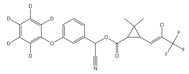 正己烷中氯氟氰菊酯-D5溶液，100μg/mL Cyhalothrin-d5 Solution in Hexane, 100μg/mL