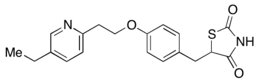 甲醇中吡格列酮溶液，100μg/mL Pioglitazone Solution in Methanol, 100μg/mL