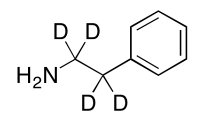 水中β-苯乙胺-D4溶液，100μg/mL β-Phenethylamine-d4 Solution in Water, 100μg/mL