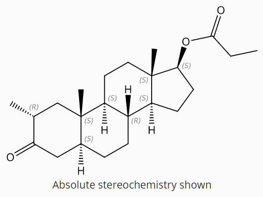 乙腈中屈他雄酮丙酸酯溶液，100μg/mL Drostanolone Propionate Solution in Acetonitrile, 100μg/mL