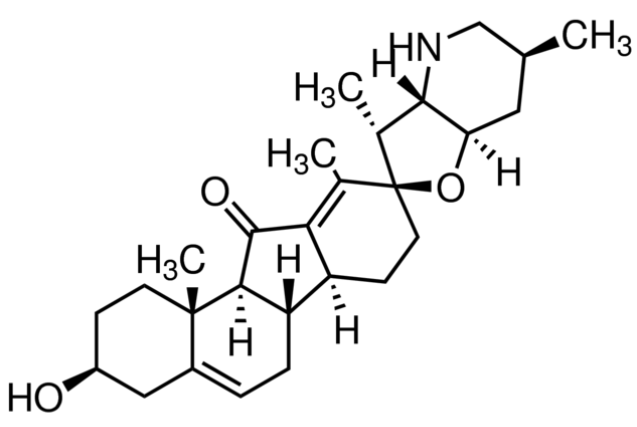 乙腈中蒜黎芦碱溶液，100μg/mL Jervine Solution in Acetonitrile, 100μg/mL