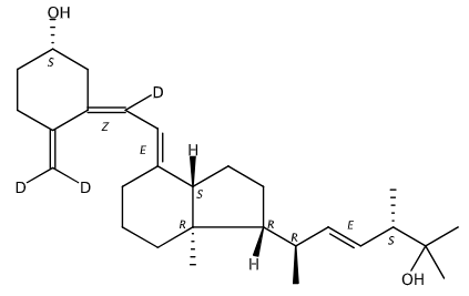 乙醇中25-羟基维生素D2-D3溶液，100μg/mL 25-Hydroxy vitamin D2-d3 Solution in Ethanol, 100μg/mL